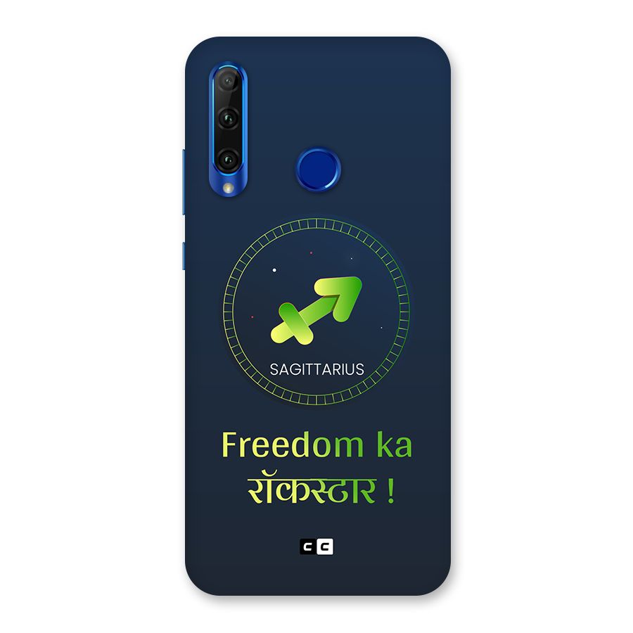 Sagittarius Rockstar Back Case for Honor 20i