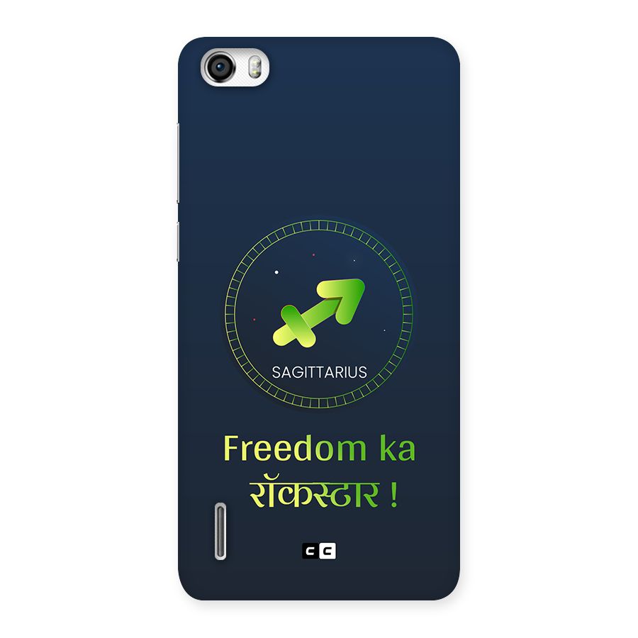 Sagittarius Rockstar Back Case for Honor 6