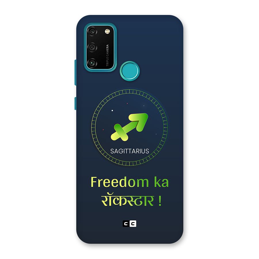 Sagittarius Rockstar Back Case for Honor 9A