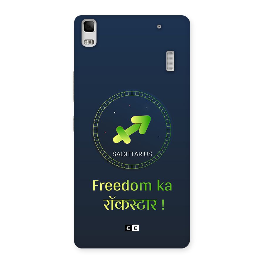 Sagittarius Rockstar Back Case for Lenovo K3 Note