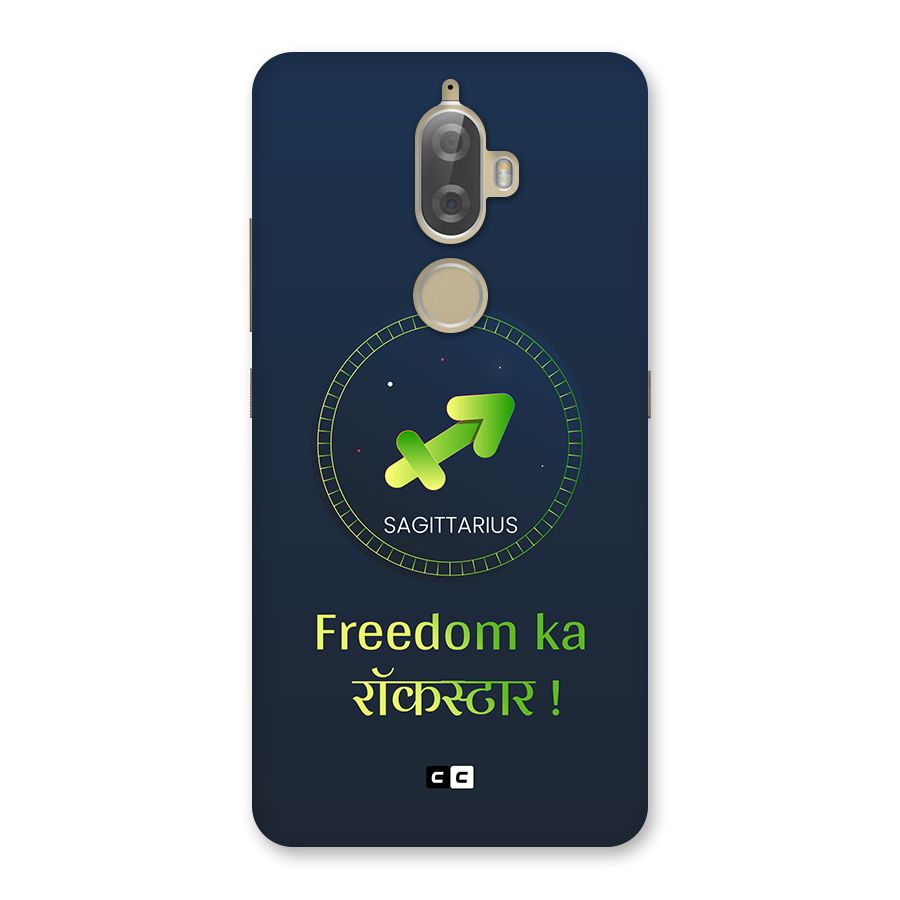 Sagittarius Rockstar Back Case for Lenovo K8 Plus
