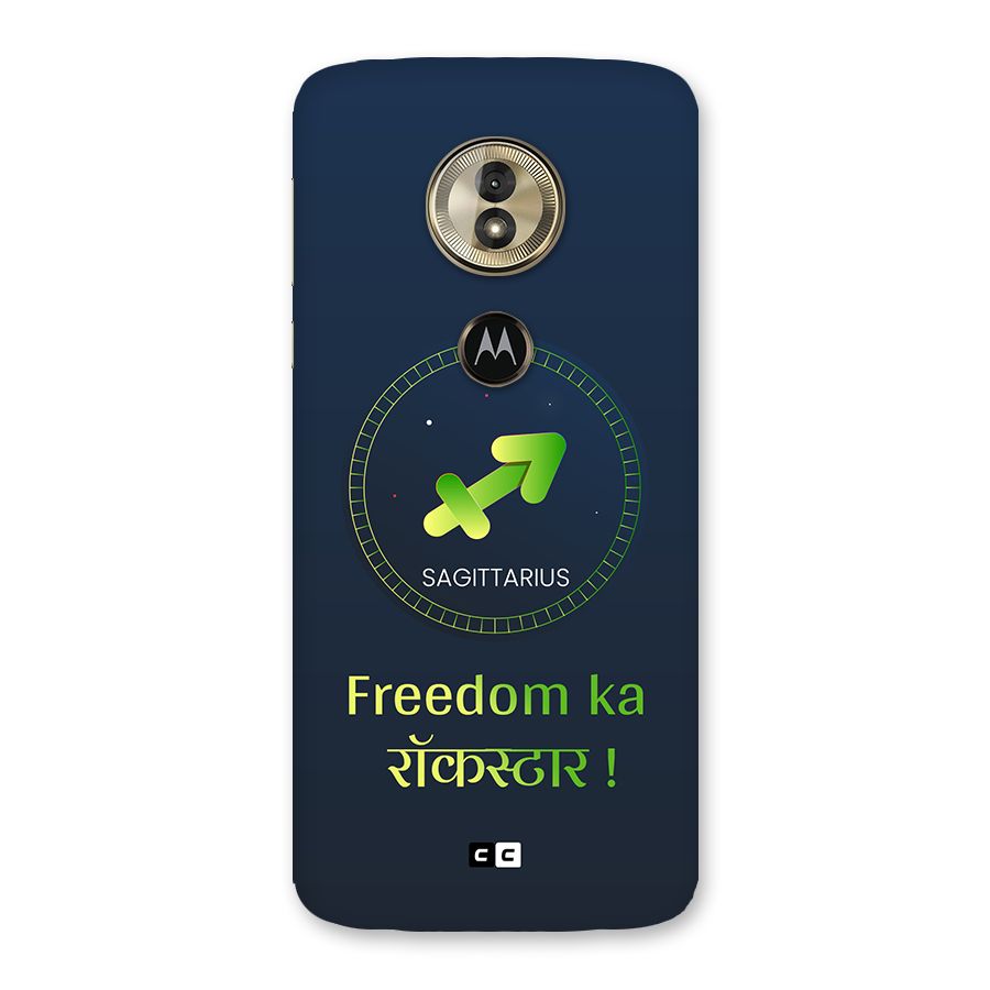 Sagittarius Rockstar Back Case for Moto G6 Play