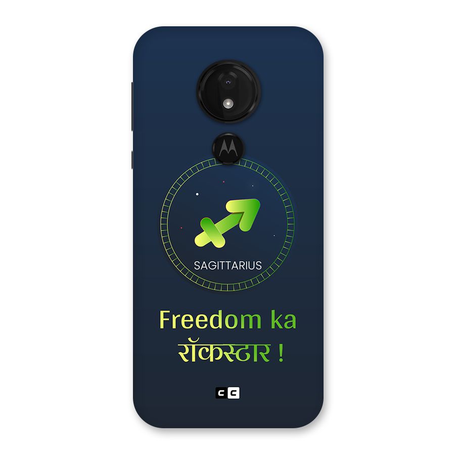 Sagittarius Rockstar Back Case for Moto G7 Power