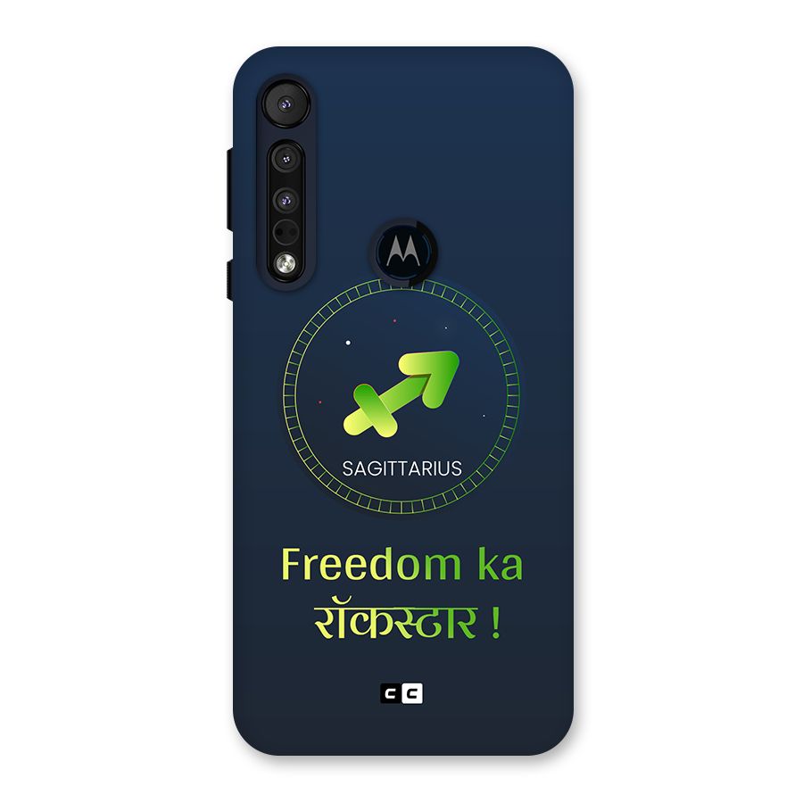 Sagittarius Rockstar Back Case for Motorola One Macro