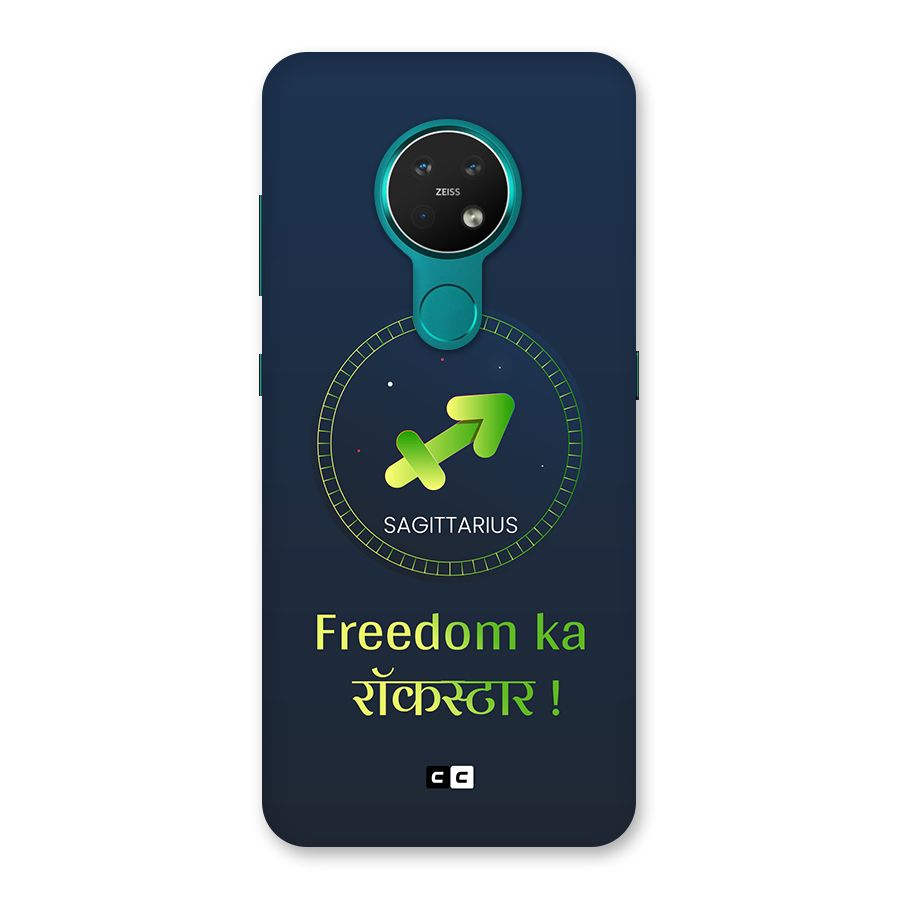 Sagittarius Rockstar Back Case for Nokia 7.2