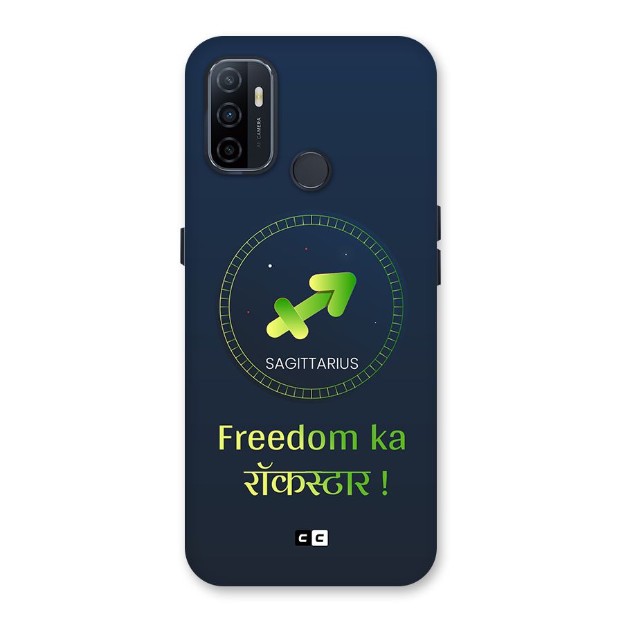 Sagittarius Rockstar Back Case for Oppo A32