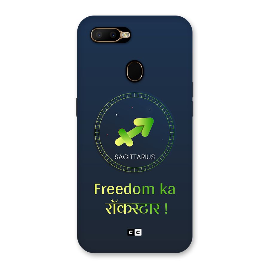 Sagittarius Rockstar Back Case for Oppo A5s