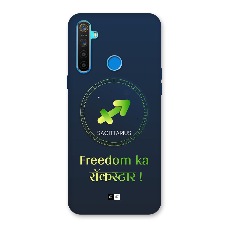 Sagittarius Rockstar Back Case for Realme 5s