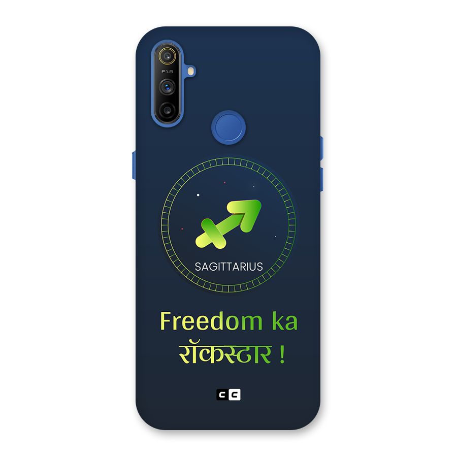 Sagittarius Rockstar Back Case for Realme Narzo 10A