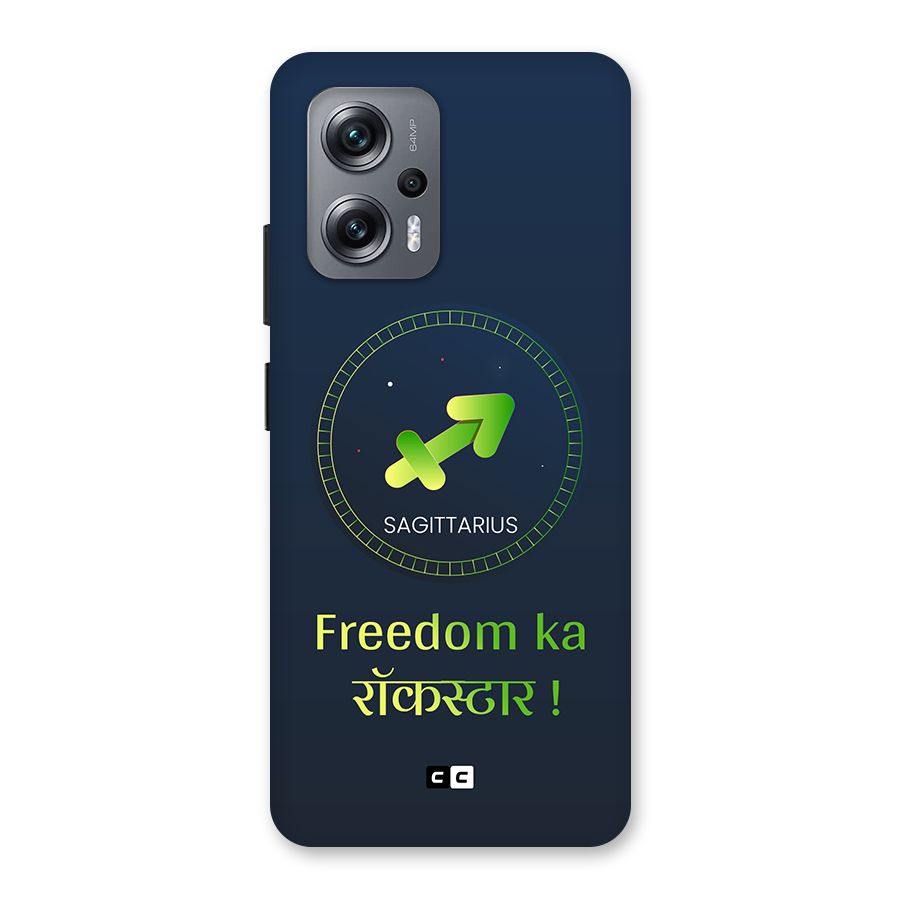 Sagittarius Rockstar Back Case for Redmi K50i