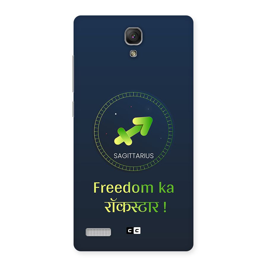 Sagittarius Rockstar Back Case for Redmi Note Prime
