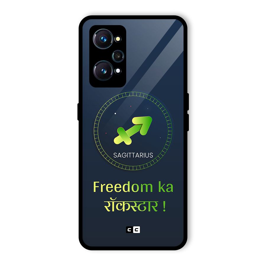 Sagittarius Rockstar Glass Back Case for Realme GT Neo2