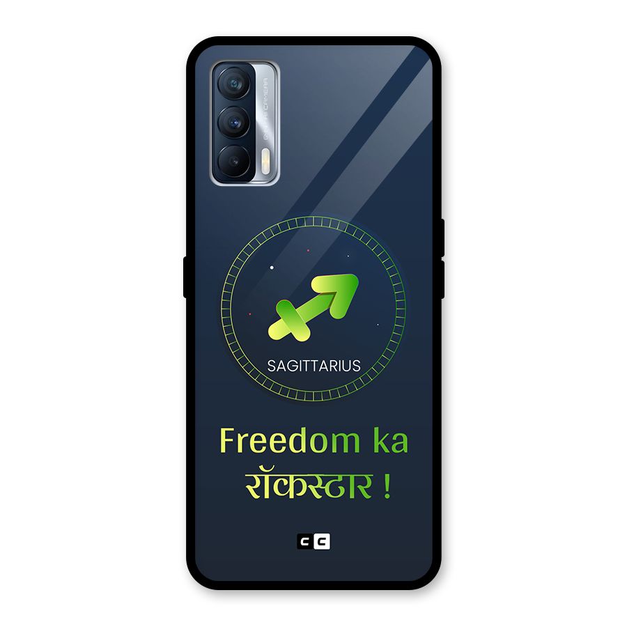 Sagittarius Rockstar Glass Back Case for Realme X7