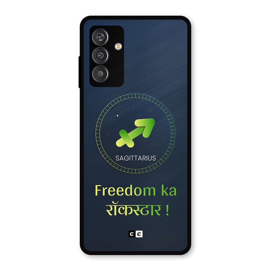 Sagittarius Rockstar Metal Back Case for Galaxy M13