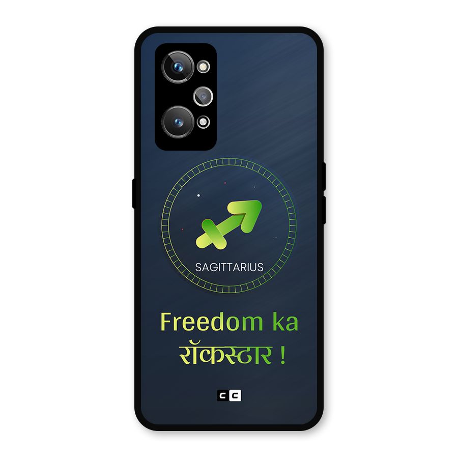 Sagittarius Rockstar Metal Back Case for Realme GT Neo2
