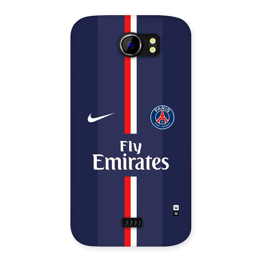 Saint Paris Jersey Back Case for Canvas 2 A110