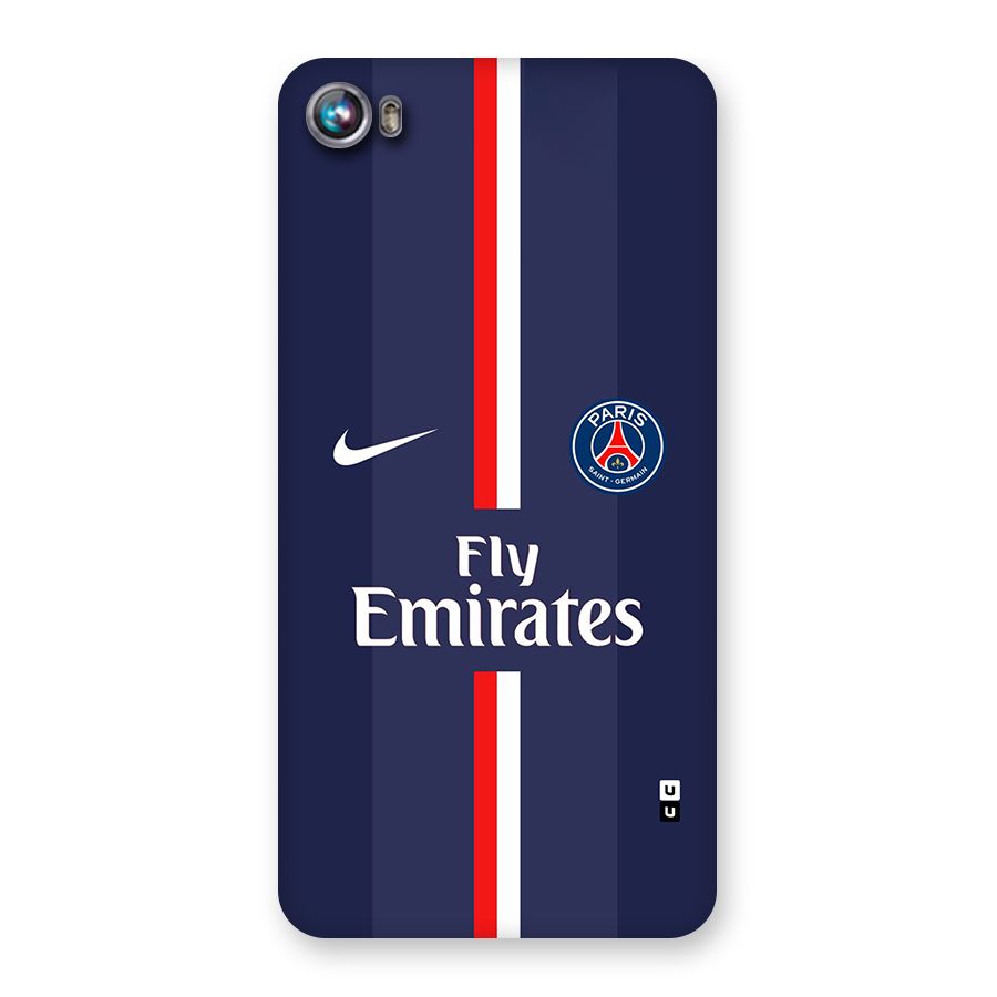 Saint Paris Jersey Back Case for Canvas Fire 4 (A107)
