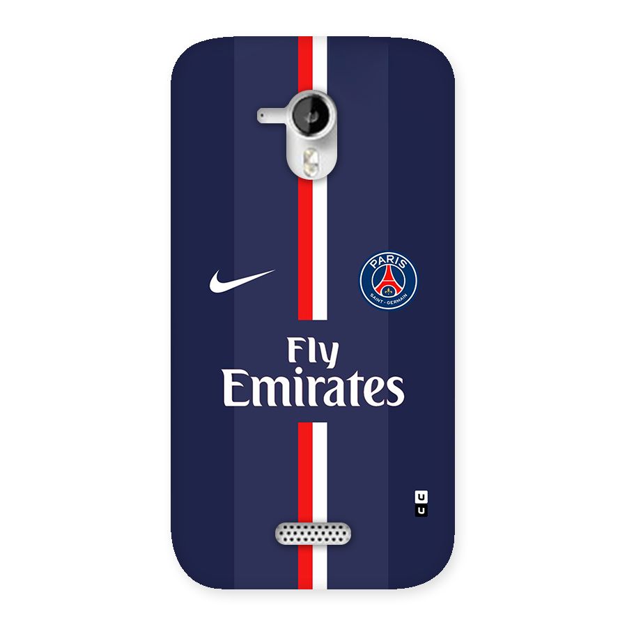 Saint Paris Jersey Back Case for Canvas HD A116