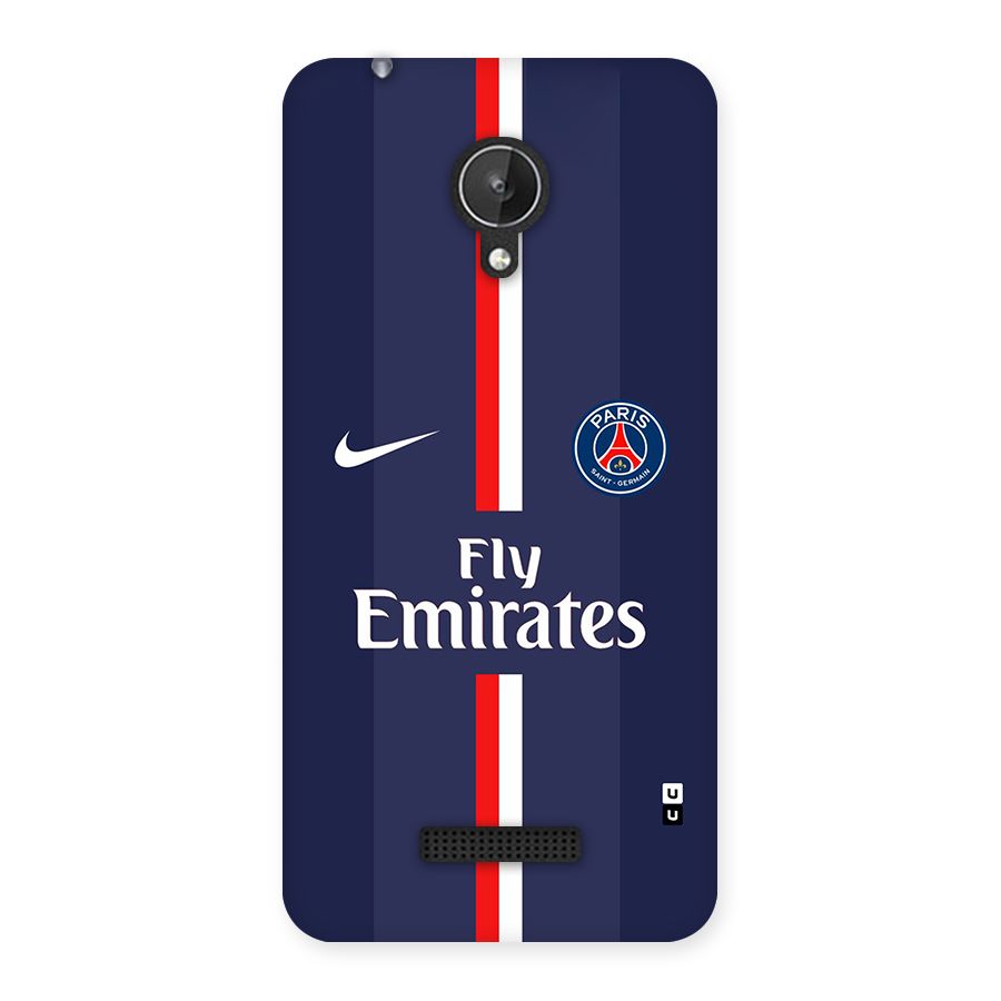 Saint Paris Jersey Back Case for Canvas Spark Q380