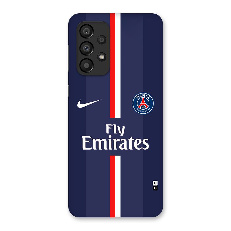 Saint Paris Jersey Back Case for Galaxy A33 5G