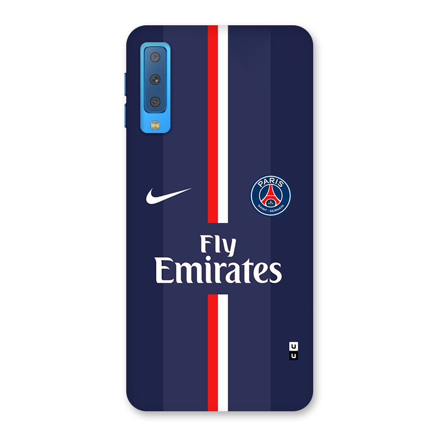 Saint Paris Jersey Back Case for Galaxy A7 (2018)