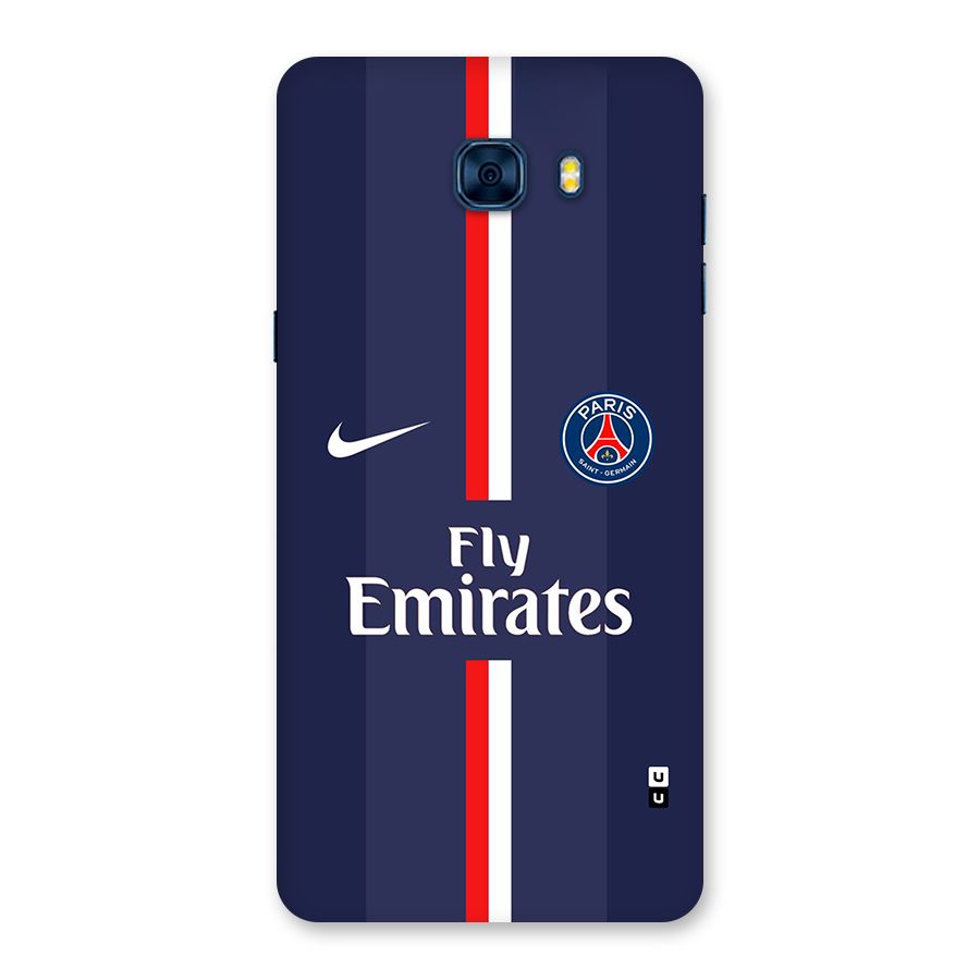 Saint Paris Jersey Back Case for Galaxy C7 Pro