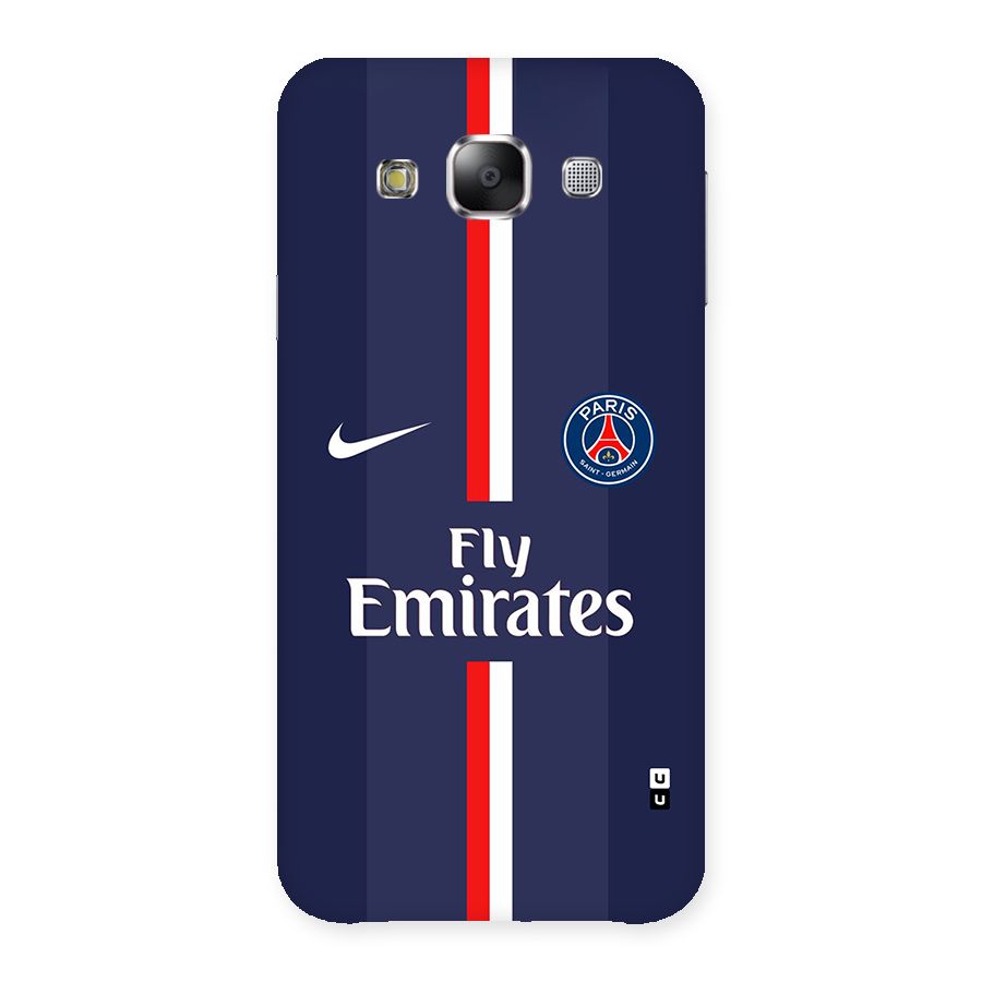 Saint Paris Jersey Back Case for Galaxy E5