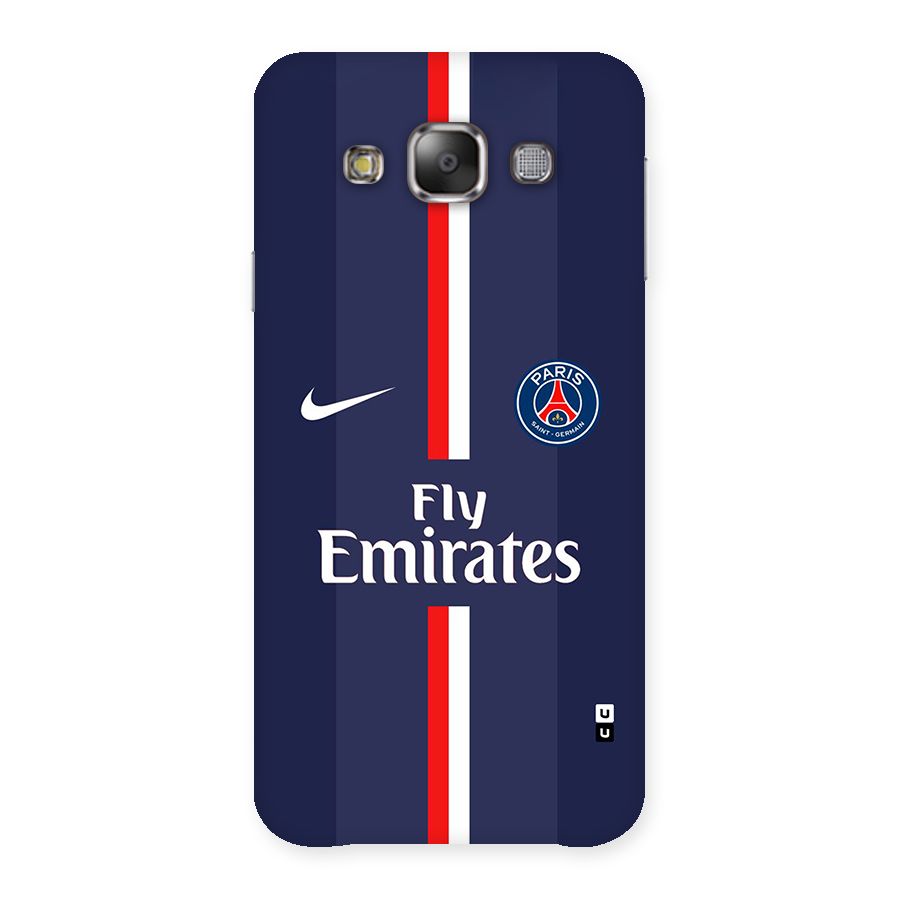 Saint Paris Jersey Back Case for Galaxy E7