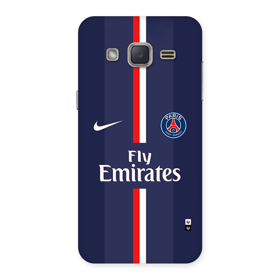 Saint Paris Jersey Back Case for Galaxy J2