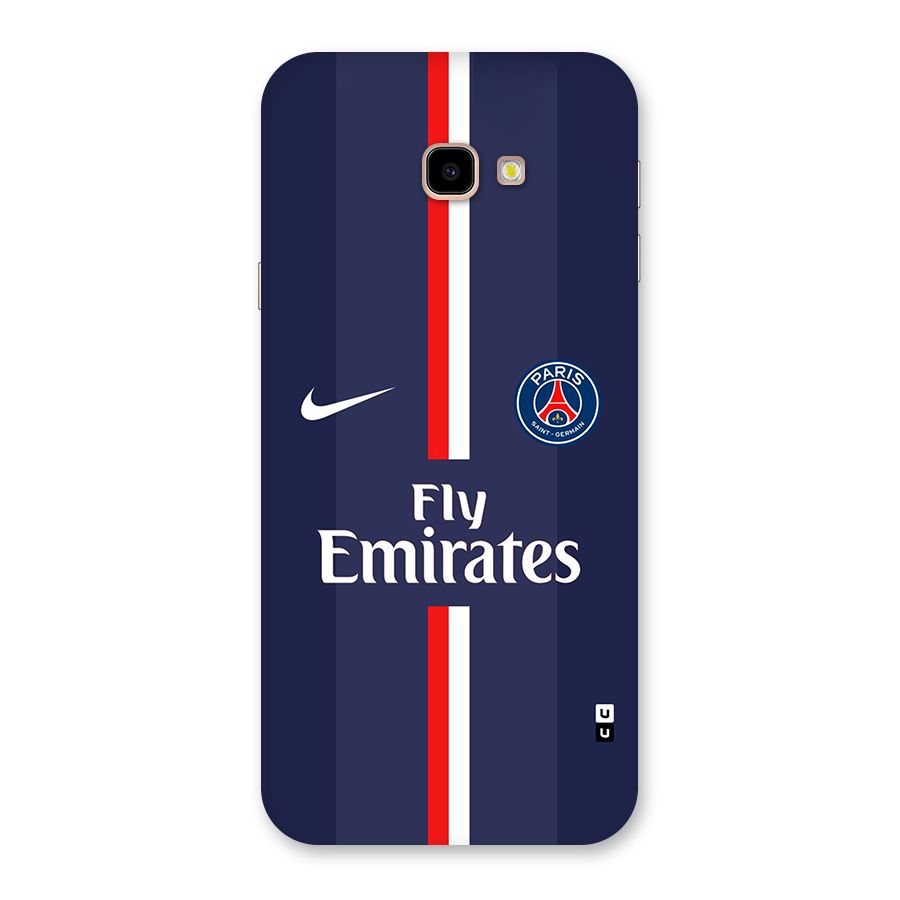 Saint Paris Jersey Back Case for Galaxy J4 Plus