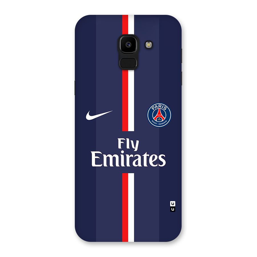 Saint Paris Jersey Back Case for Galaxy J6