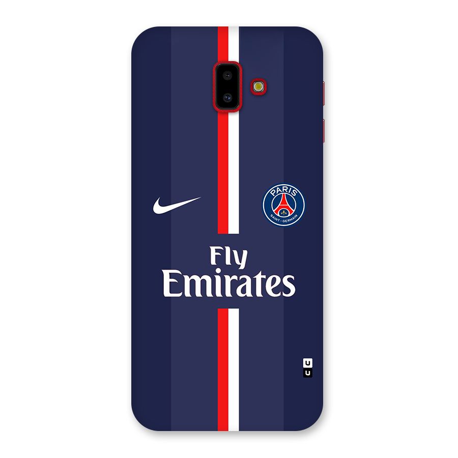 Saint Paris Jersey Back Case for Galaxy J6 Plus