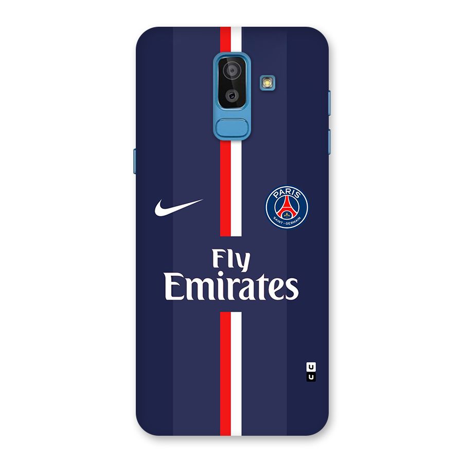 Saint Paris Jersey Back Case for Galaxy J8