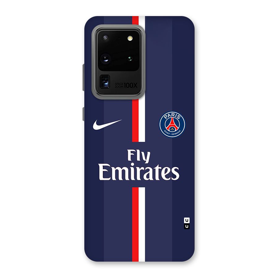 Saint Paris Jersey Back Case for Galaxy S20 Ultra