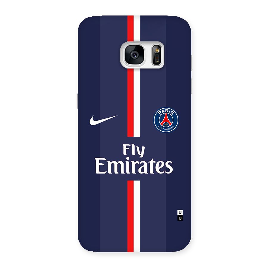 Saint Paris Jersey Back Case for Galaxy S7 Edge