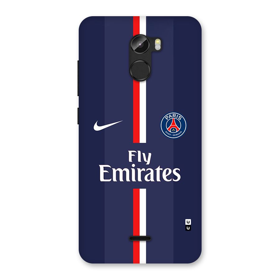 Saint Paris Jersey Back Case for Gionee X1