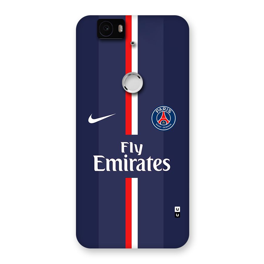 Saint Paris Jersey Back Case for Google Nexus 6P