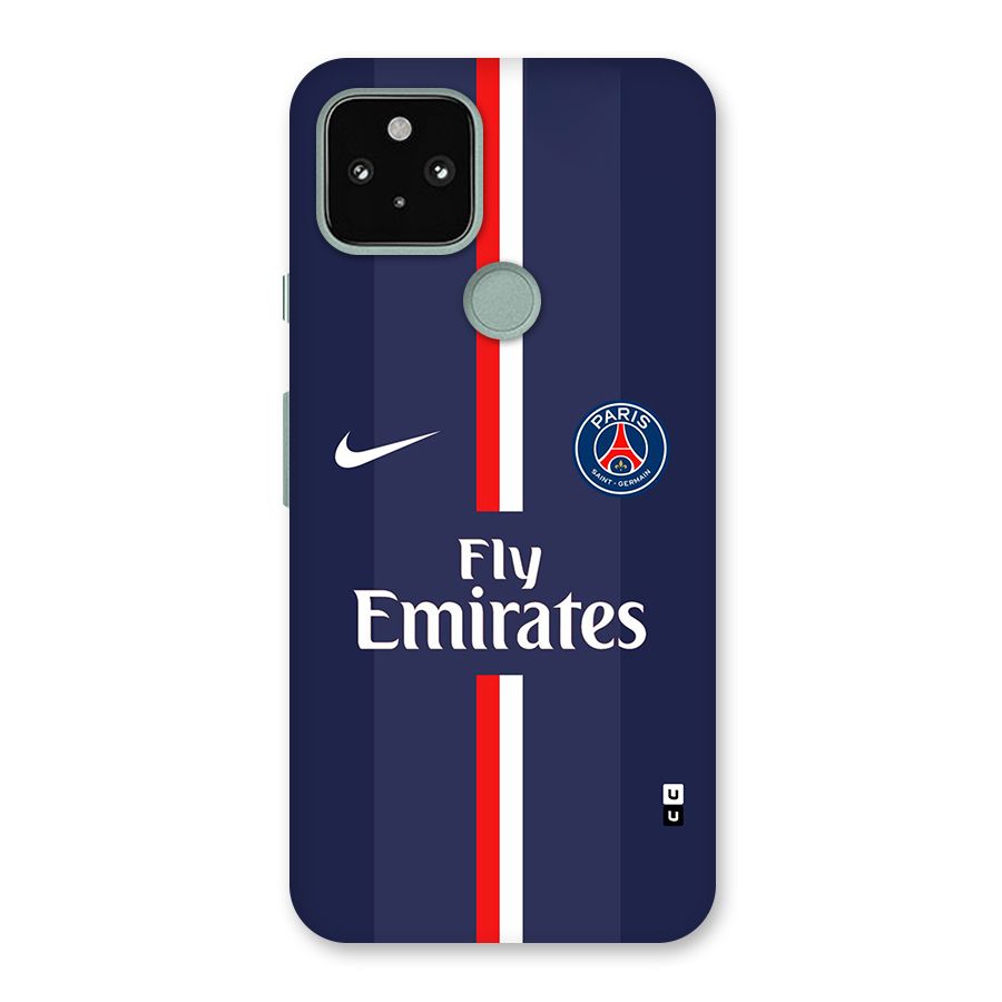 Saint Paris Jersey Back Case for Google Pixel 5