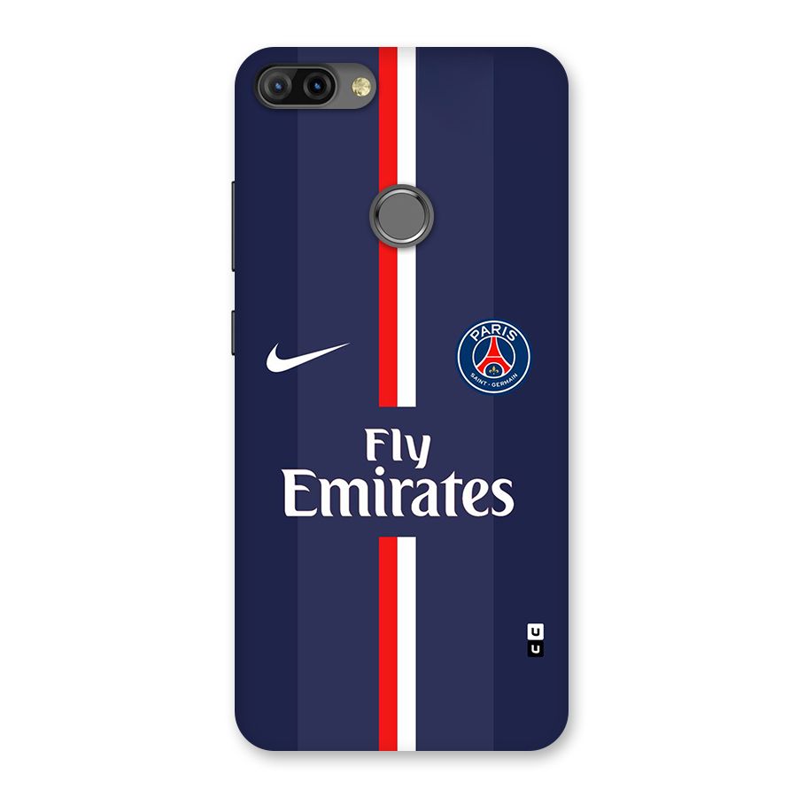 Saint Paris Jersey Back Case for Infinix Hot 6 Pro