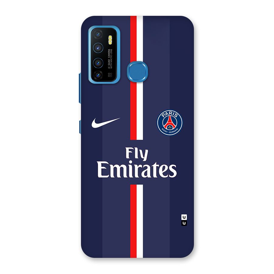 Saint Paris Jersey Back Case for Infinix Hot 9