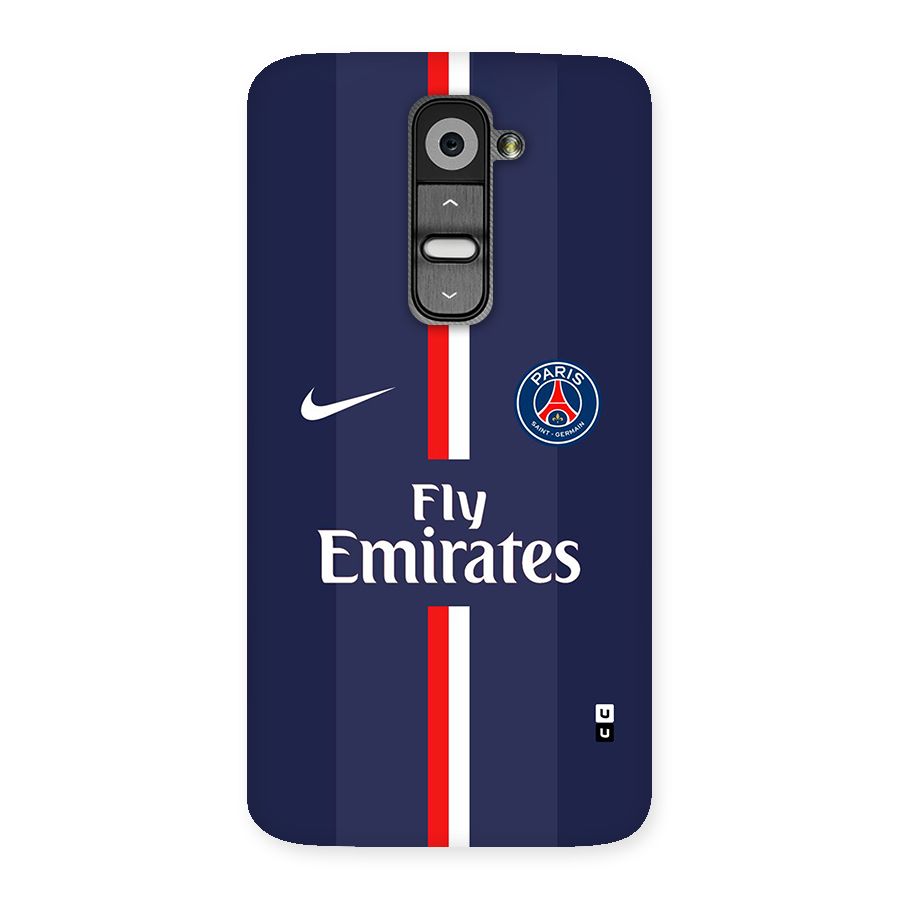Saint Paris Jersey Back Case for LG G2