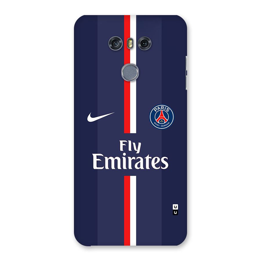 Saint Paris Jersey Back Case for LG G6
