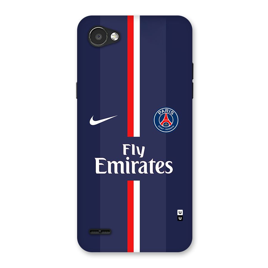 Saint Paris Jersey Back Case for LG Q6