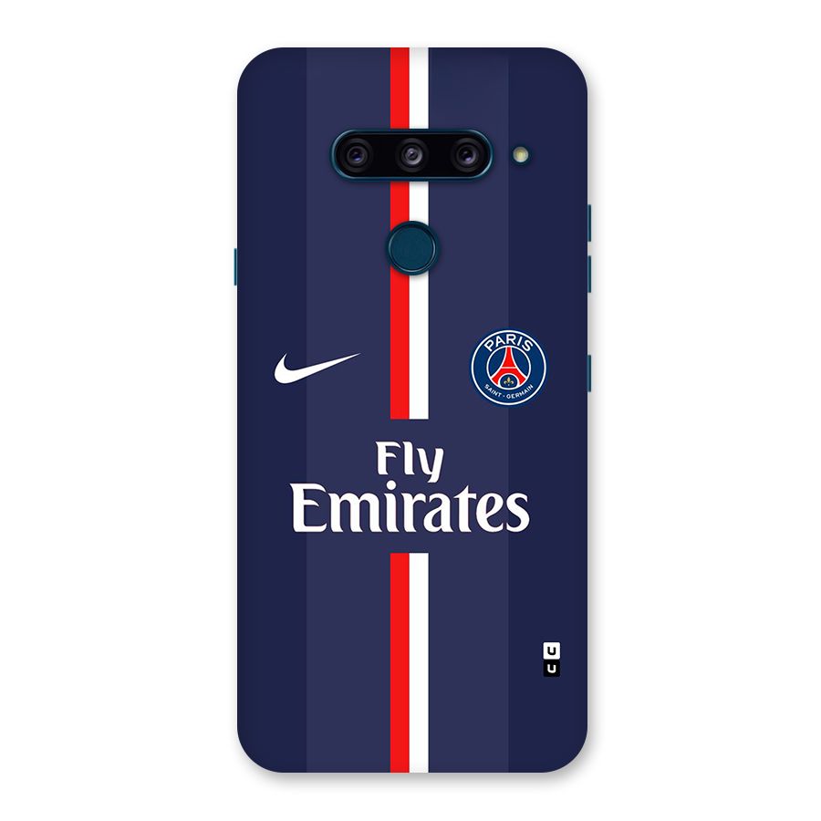 Saint Paris Jersey Back Case for LG  V40 ThinQ