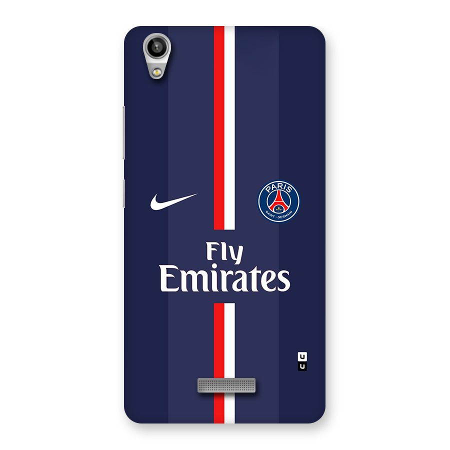 Saint Paris Jersey Back Case for Lava Pixel V1