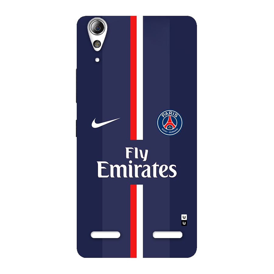 Saint Paris Jersey Back Case for Lenovo A6000 Plus