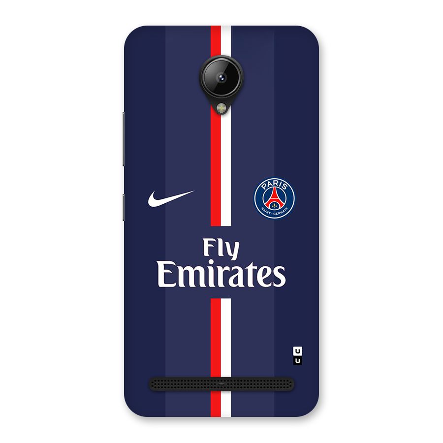 Saint Paris Jersey Back Case for Lenovo C2
