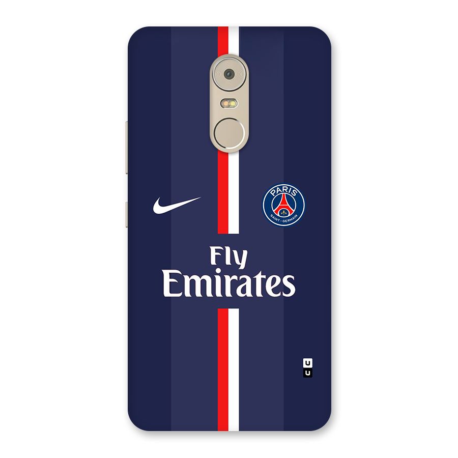 Saint Paris Jersey Back Case for Lenovo K6 Note