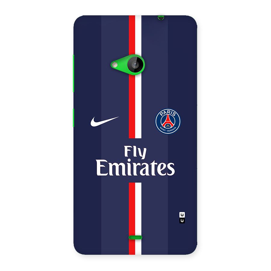 Saint Paris Jersey Back Case for Lumia 535