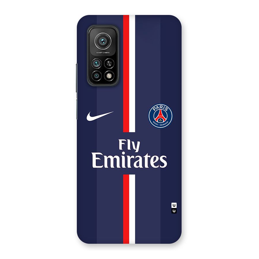 Saint Paris Jersey Back Case for Mi 10T 5G